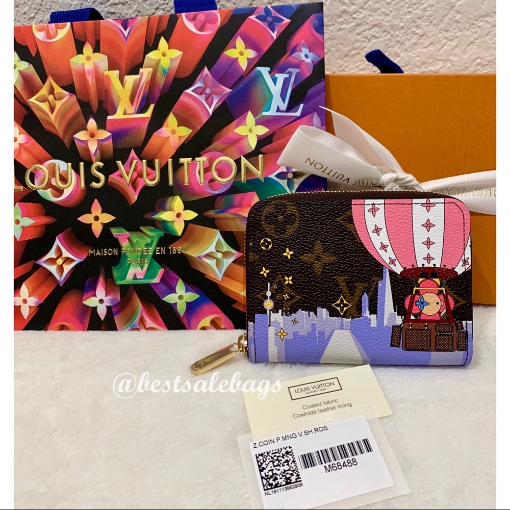NEW Auth Louis Vuitton Vivienne Zippy Coin Wallet